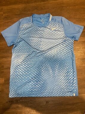 Nike Dri-Fit Tennis Federer Men's Tennis Crew Shirt Extra Large RARE